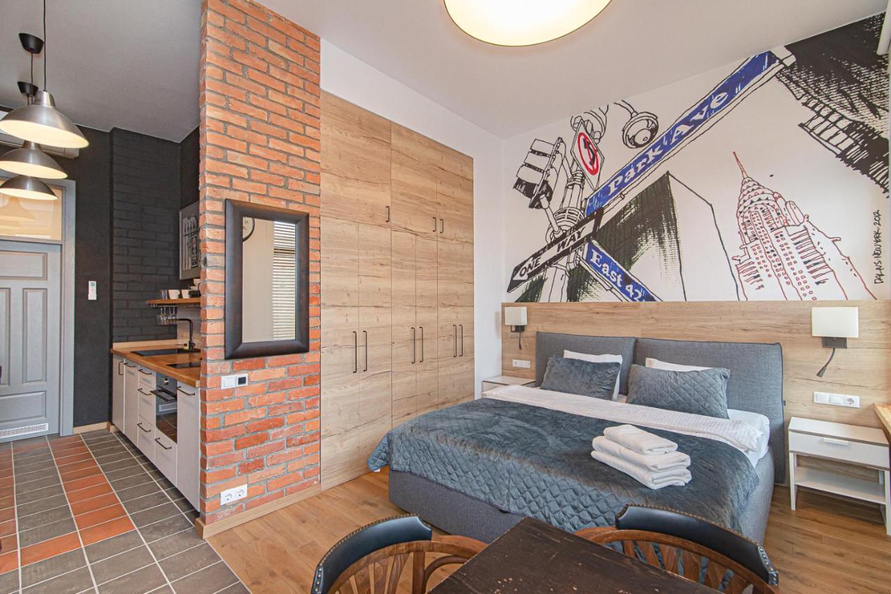 Modern Vilnius Old Town Apartment With Free Parking Zewnętrze zdjęcie