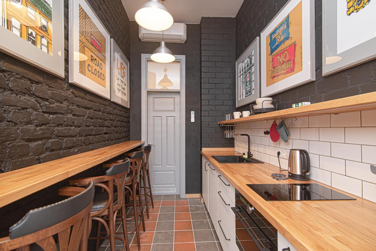 Modern Vilnius Old Town Apartment With Free Parking Zewnętrze zdjęcie