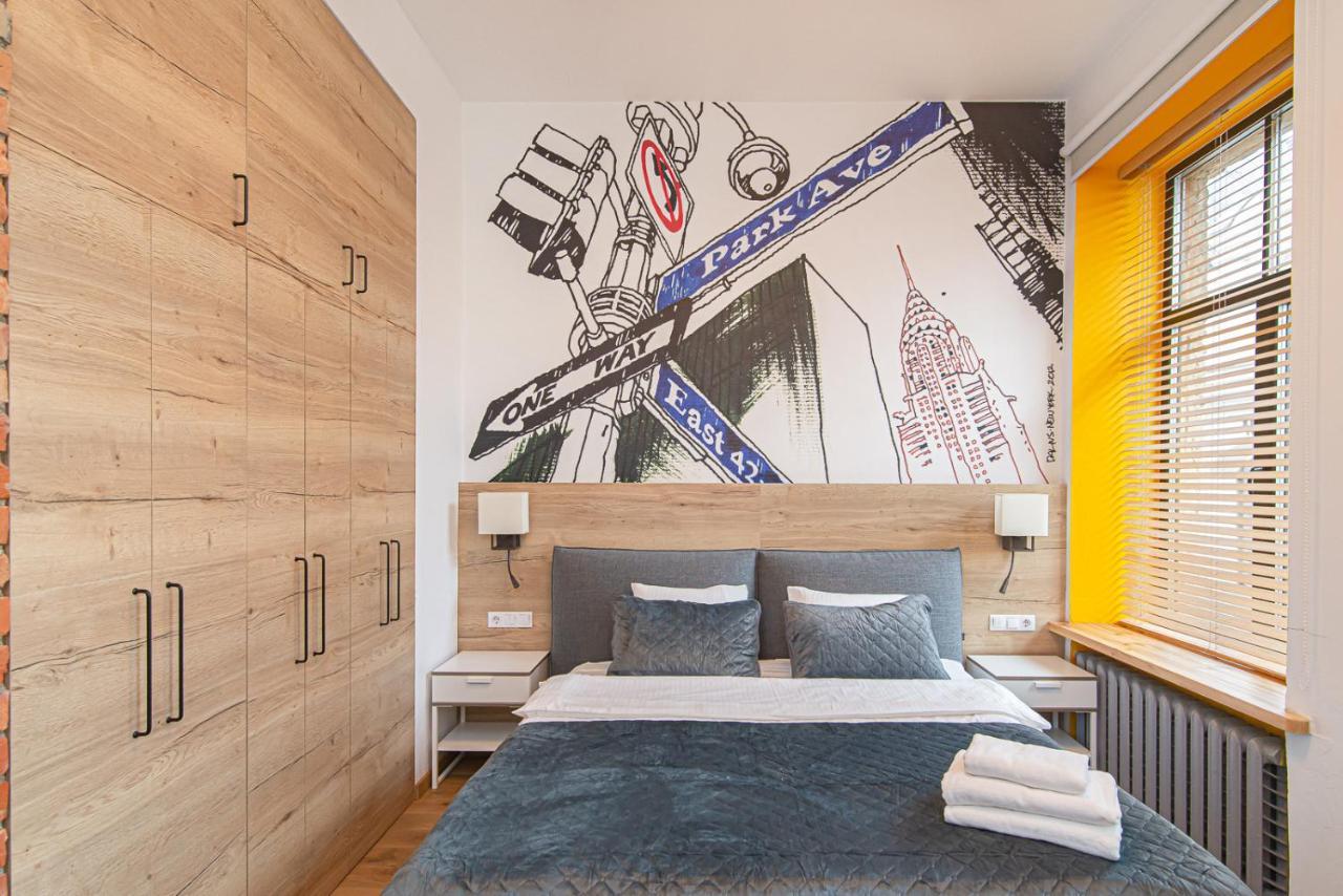 Modern Vilnius Old Town Apartment With Free Parking Zewnętrze zdjęcie