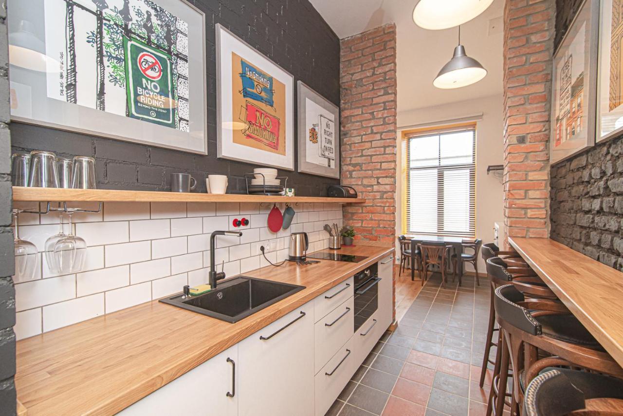 Modern Vilnius Old Town Apartment With Free Parking Zewnętrze zdjęcie